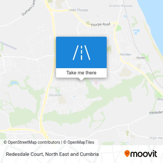 Redesdale Court map