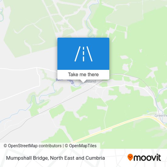 Mumpshall Bridge map