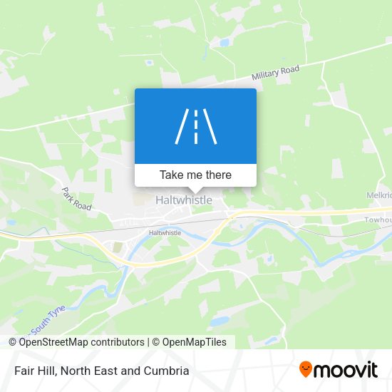 Fair Hill map