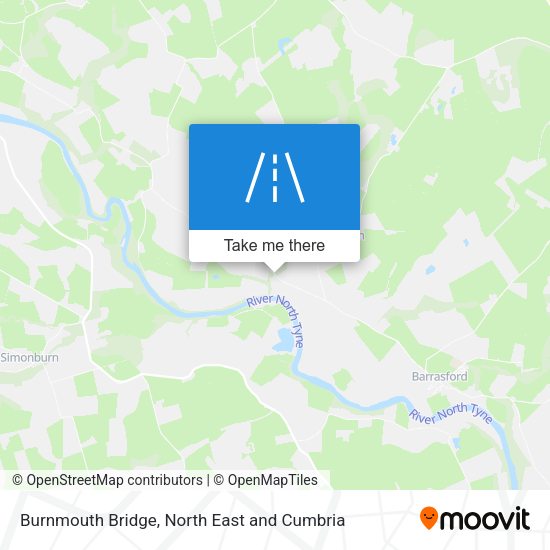 Burnmouth Bridge map