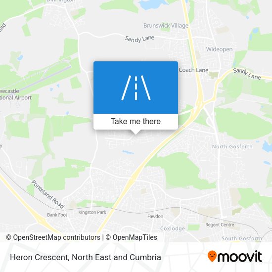 Heron Crescent map
