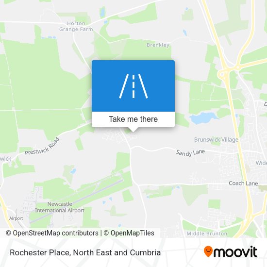 Rochester Place map