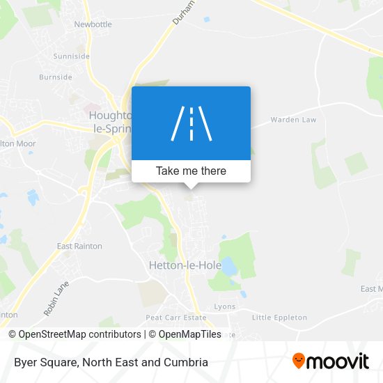 Byer Square map