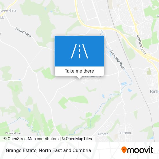 Grange Estate map