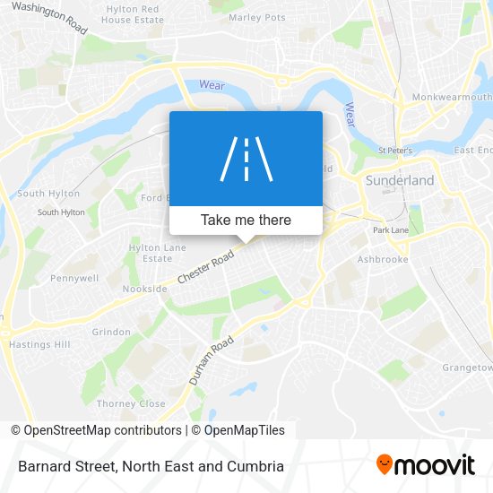 Barnard Street map