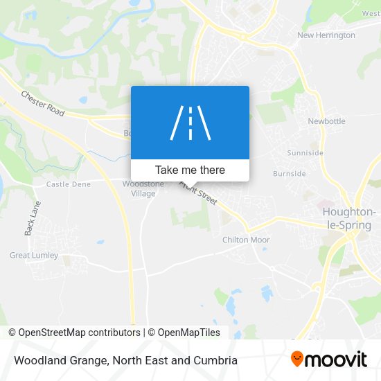 Woodland Grange map