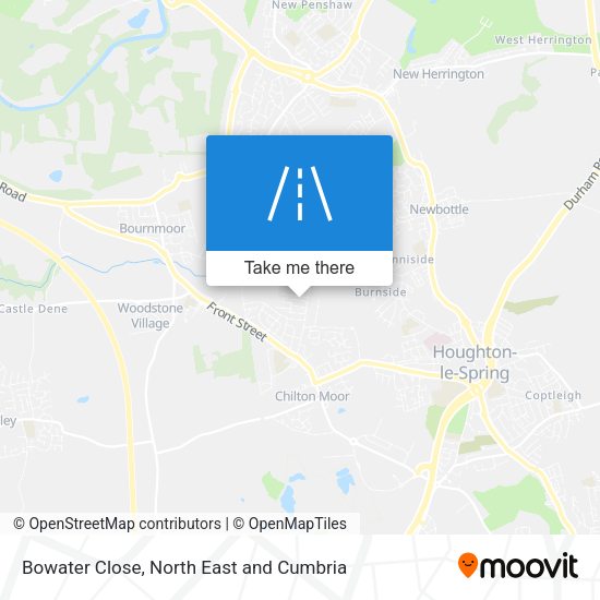 Bowater Close map