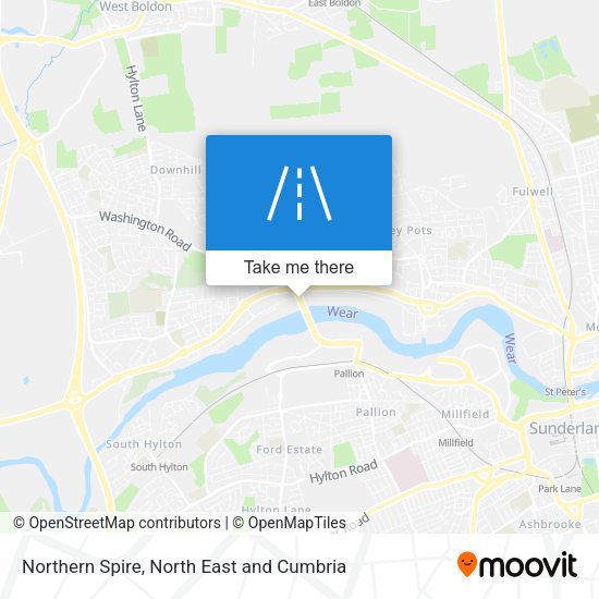Northern Spire map