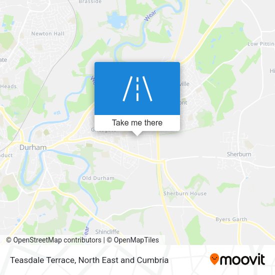 Teasdale Terrace map