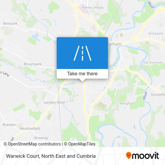 Warwick Court map