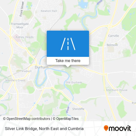 Silver Link Bridge map