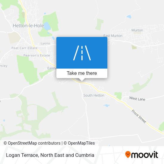 Logan Terrace map