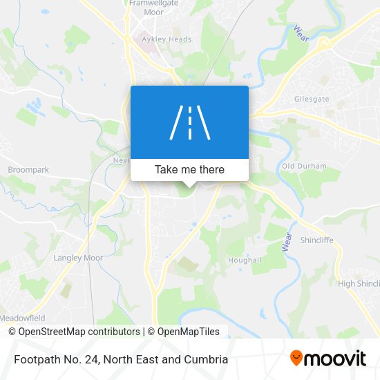 Footpath No. 24 map