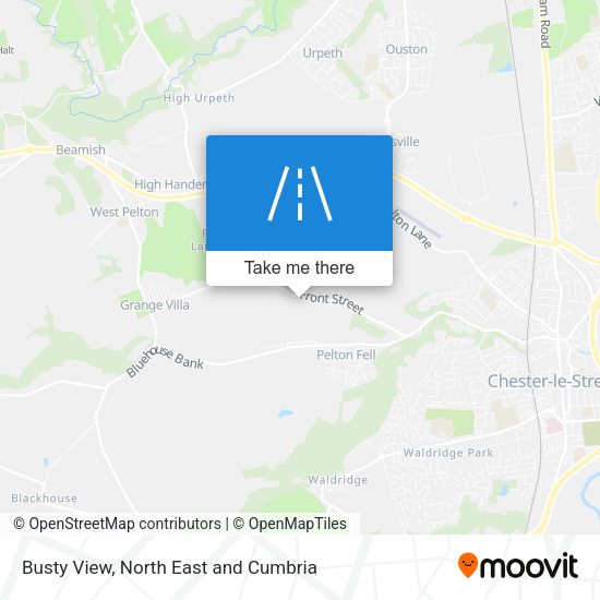 Busty View map