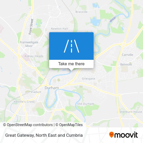 Great Gateway map