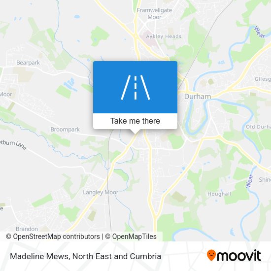 Madeline Mews map