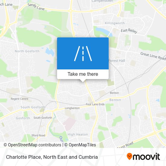 Charlotte Place map
