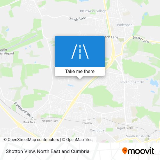Shotton View map