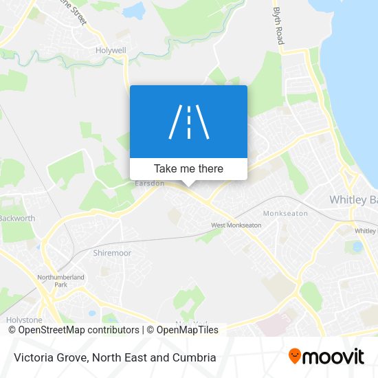 Victoria Grove map