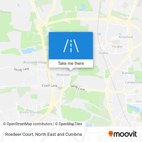 Roedeer Court map