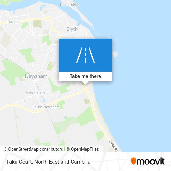 Taku Court map