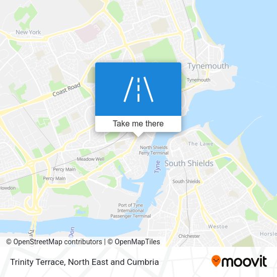 Trinity Terrace map