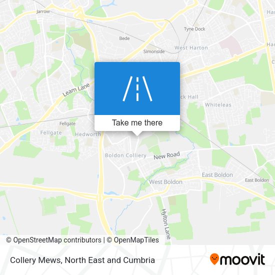 Collery Mews map