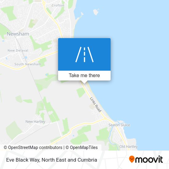 Eve Black Way map