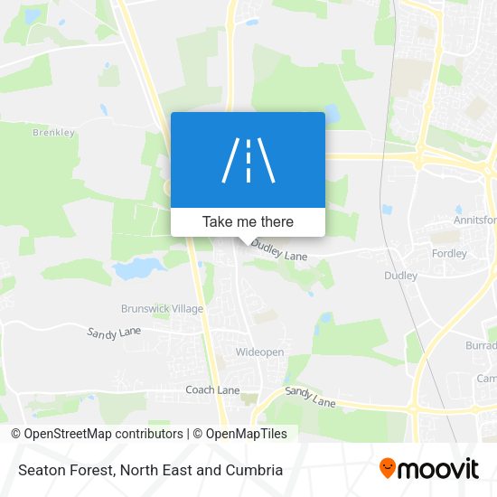 Seaton Forest map