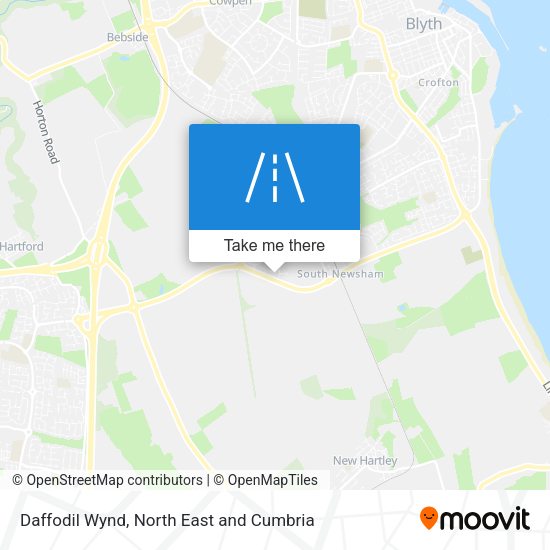 Daffodil Wynd map