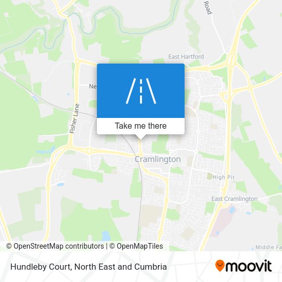 Hundleby Court map