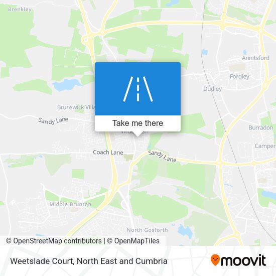 Weetslade Court map