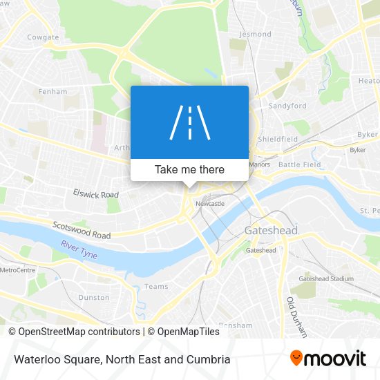 Waterloo Square map