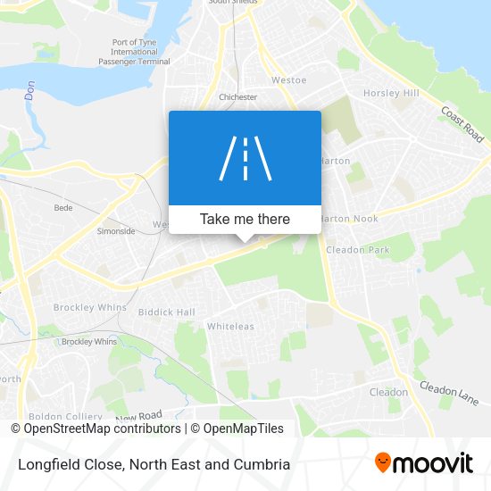 Longfield Close map