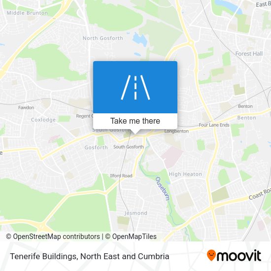 Tenerife Buildings map