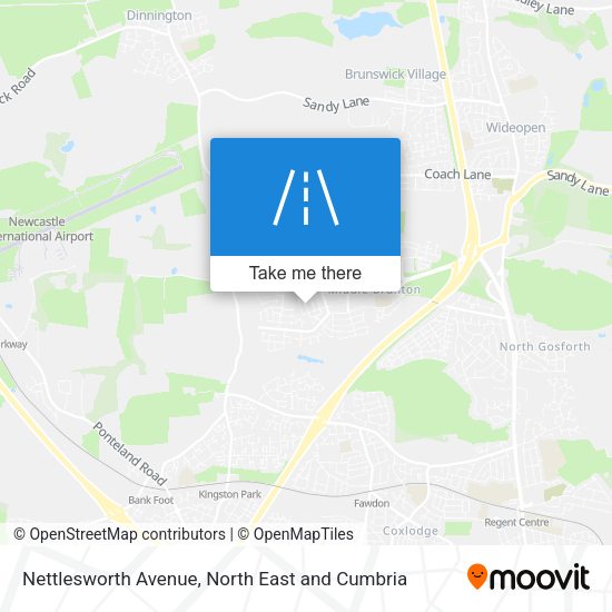 Nettlesworth Avenue map