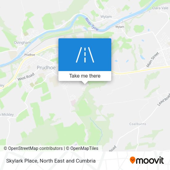 Skylark Place map