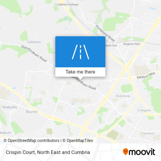 Crispin Court map
