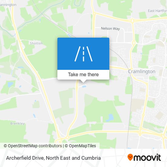 Archerfield Drive map