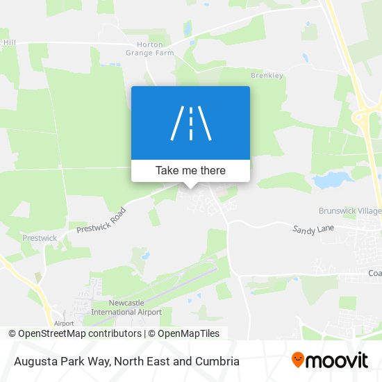 Augusta Park Way map