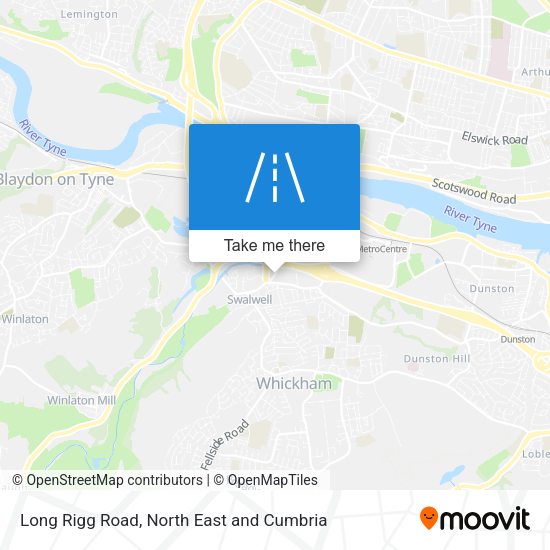 Long Rigg Road map