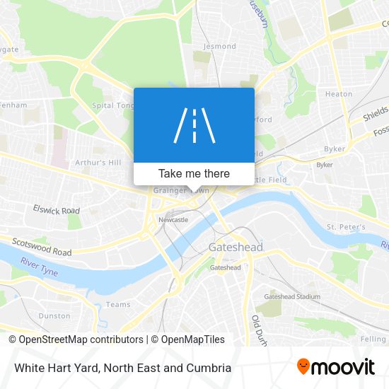 White Hart Yard map