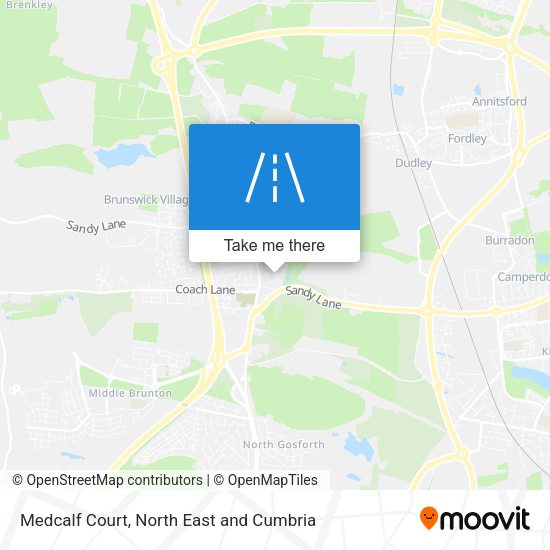 Medcalf Court map