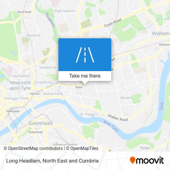 Long Headlam map