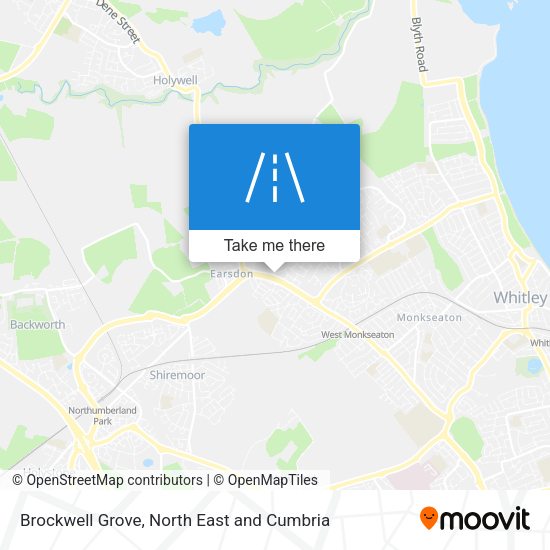 Brockwell Grove map