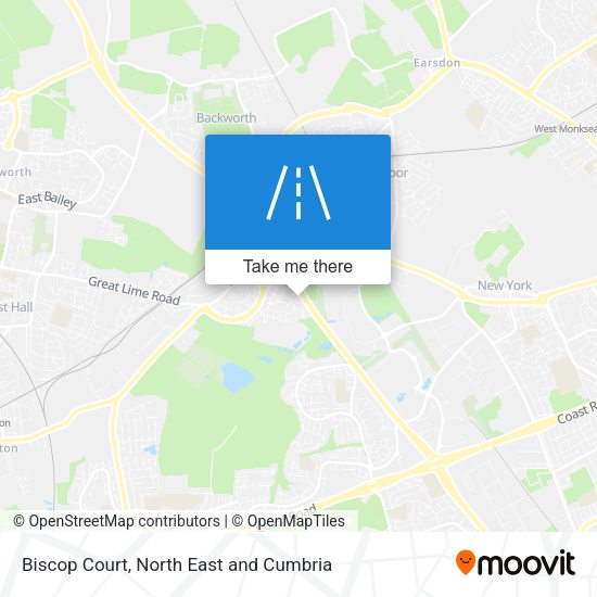 Biscop Court map