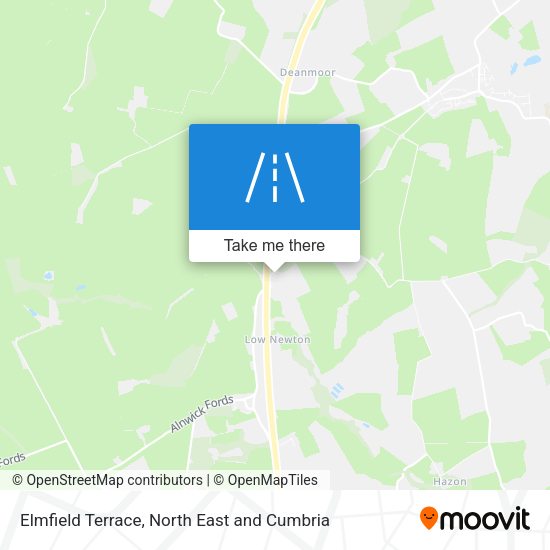 Elmfield Terrace map
