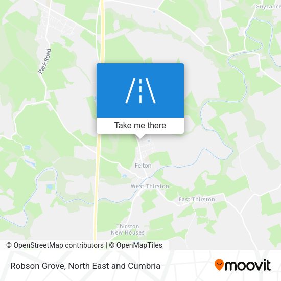Robson Grove map