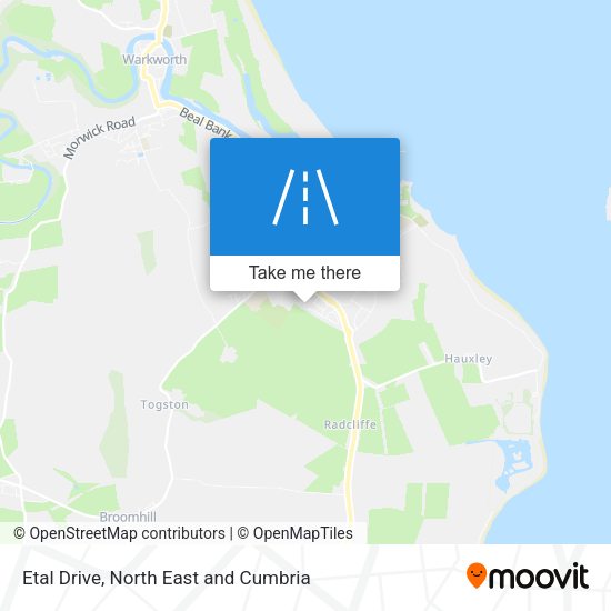 Etal Drive map