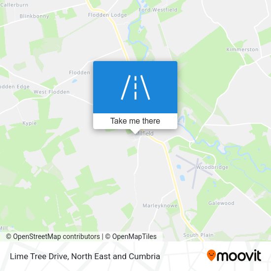 Lime Tree Drive map